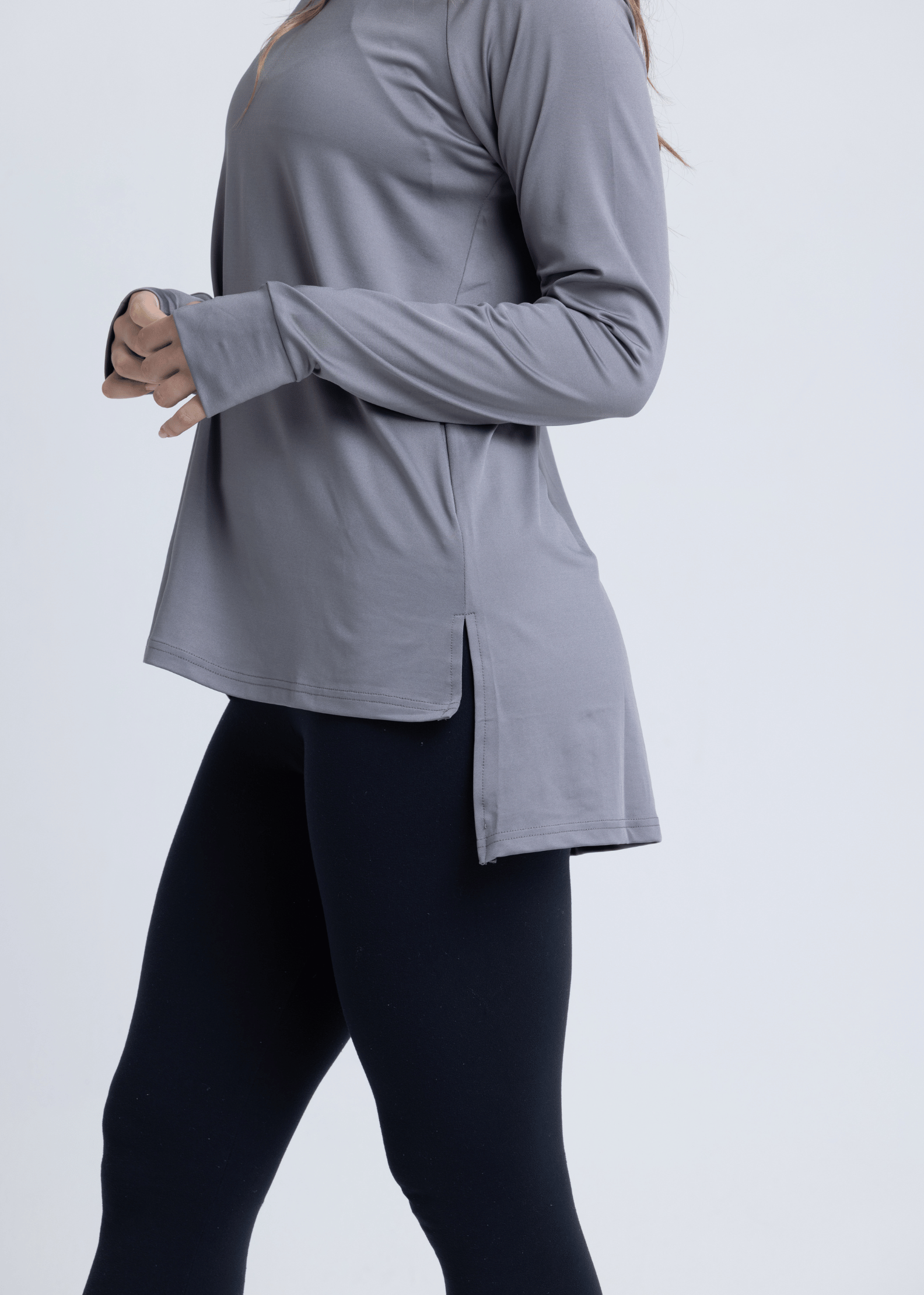 PWR Hi-Low Loose Workout Top