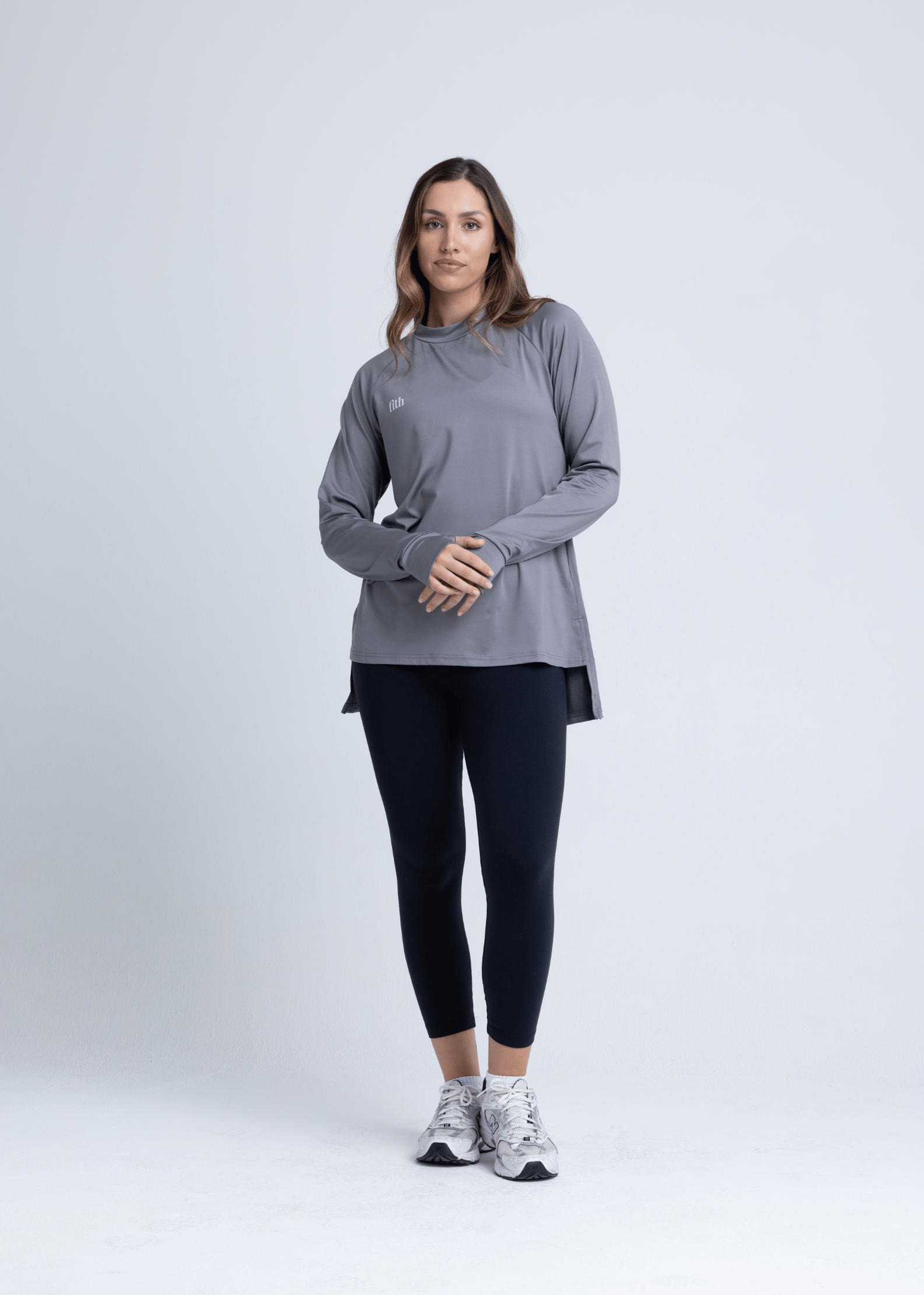 PWR Hi-Low Loose Workout Top