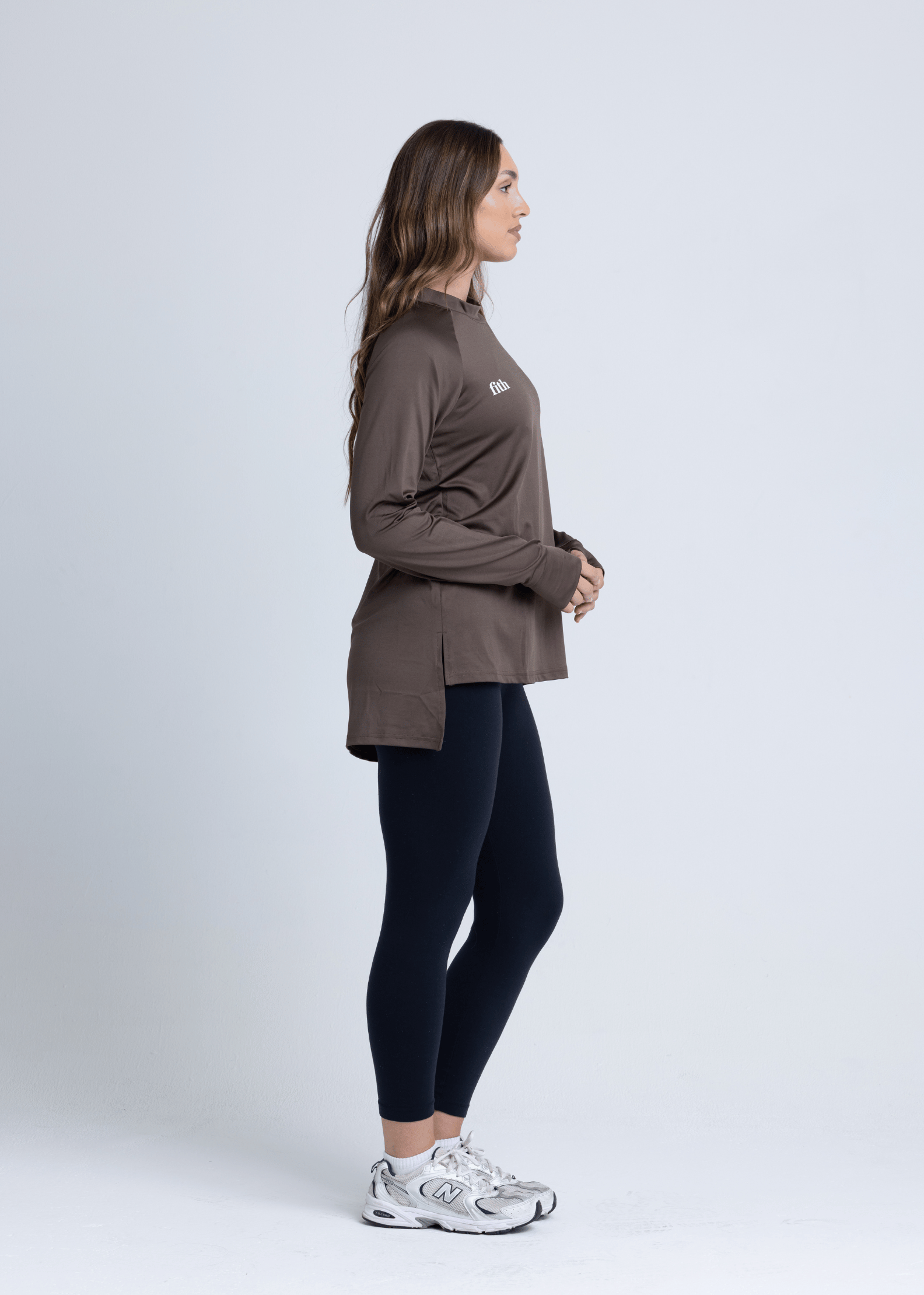 PWR Hi-Low Loose Workout Top