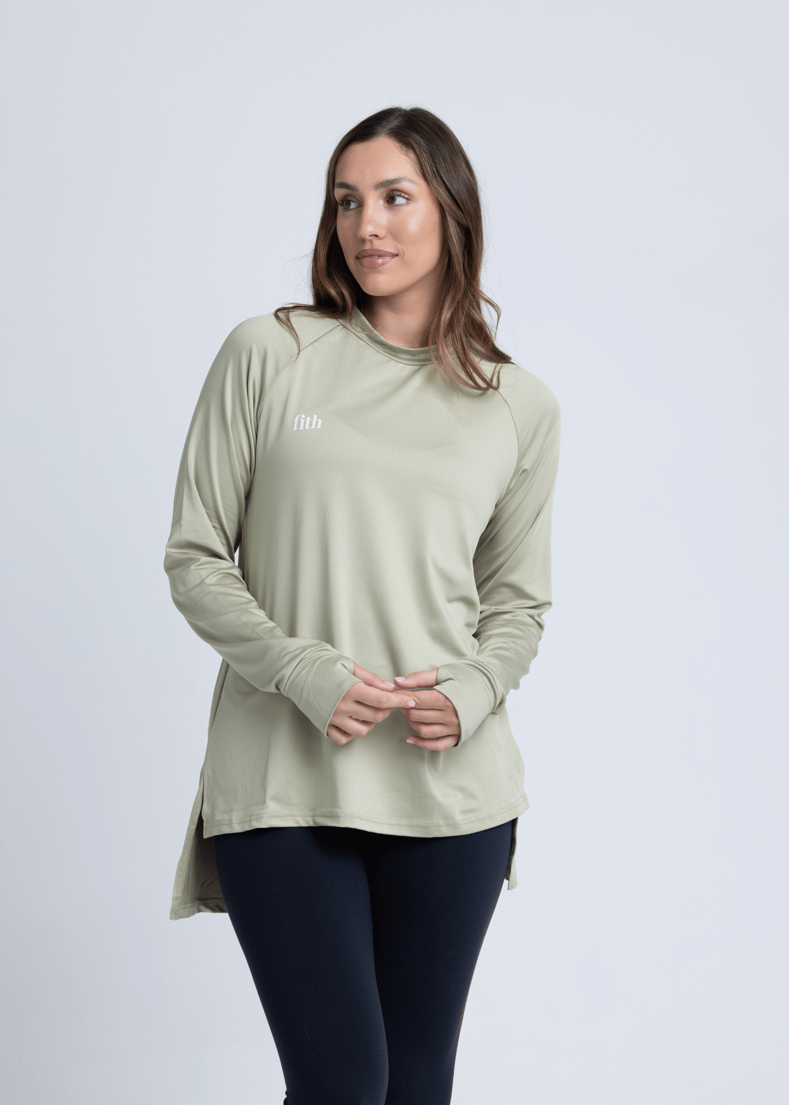 PWR Hi-Low Loose Workout Top