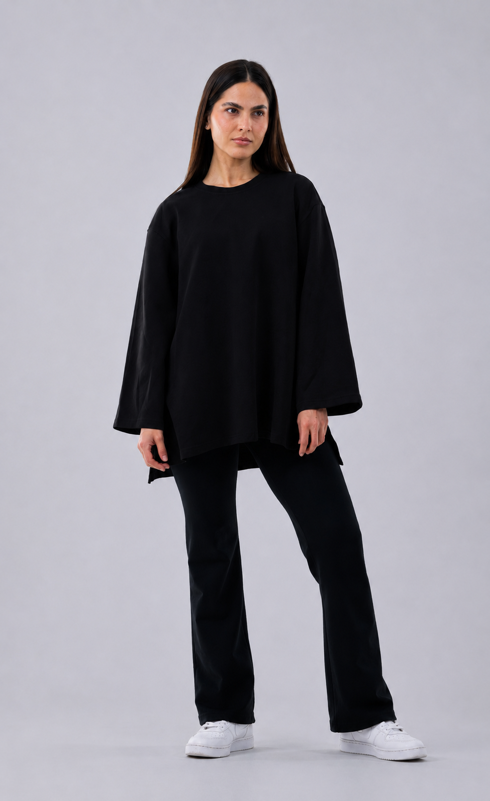 Cotton Relaxed Top - Athleisure