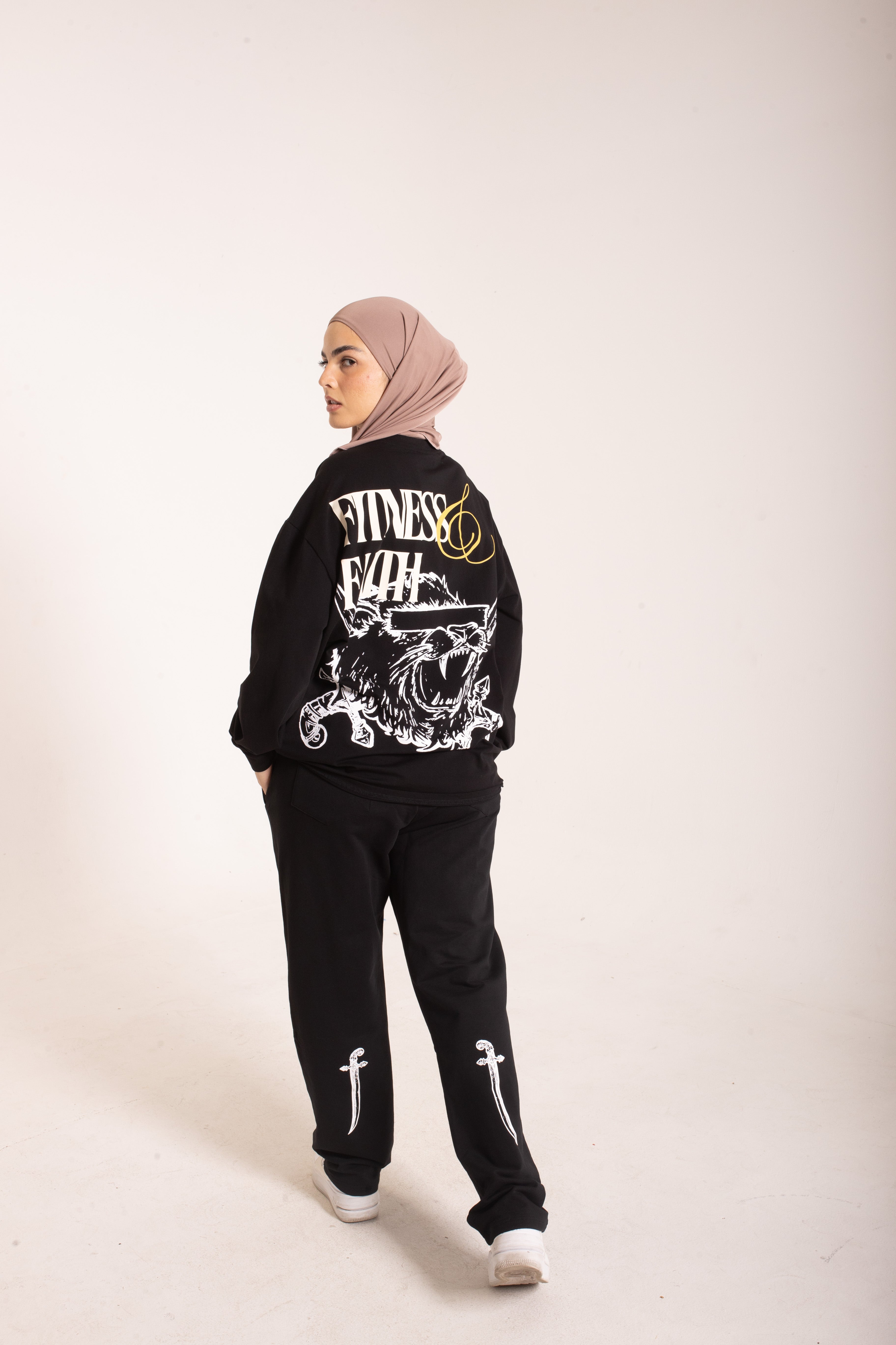 LION HEARTED - Workout Pump-Cover Long Sleeve