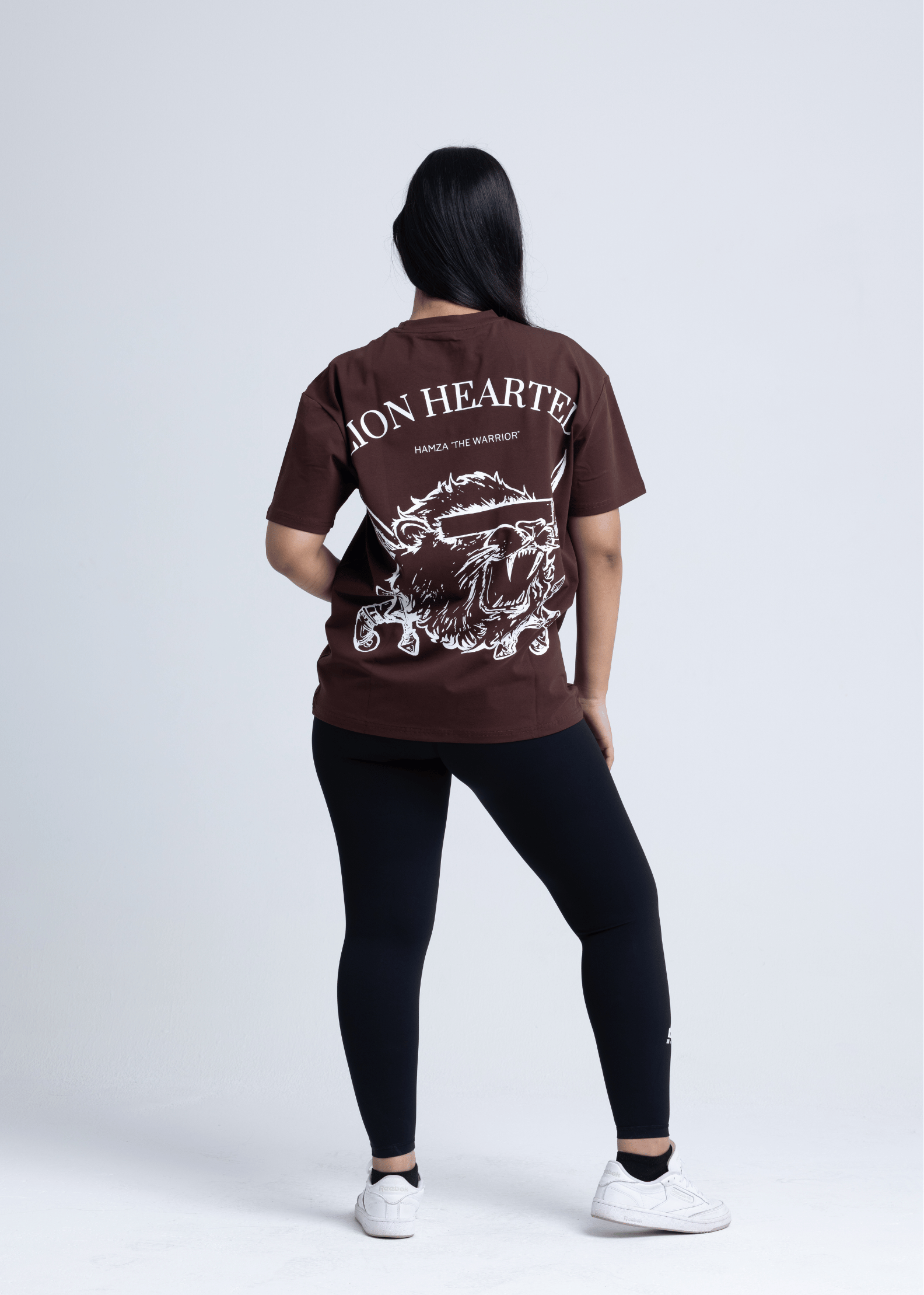 LION HEARTED - Workout Pump-Cover Up T-Shirt
