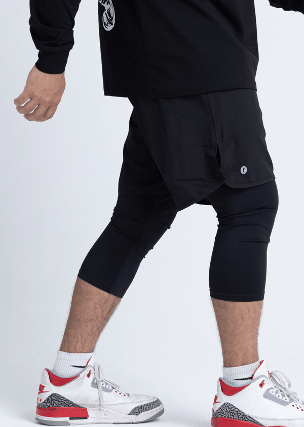 Halal Gym Shorts - VERVE 3.0 (Black)
