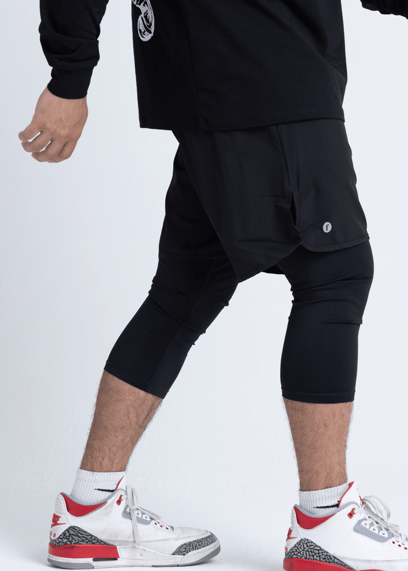Halal Gym Shorts - VERVE 3.0 (Black)