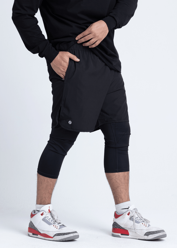 Halal Gym Shorts - VERVE 3.0 (Black)