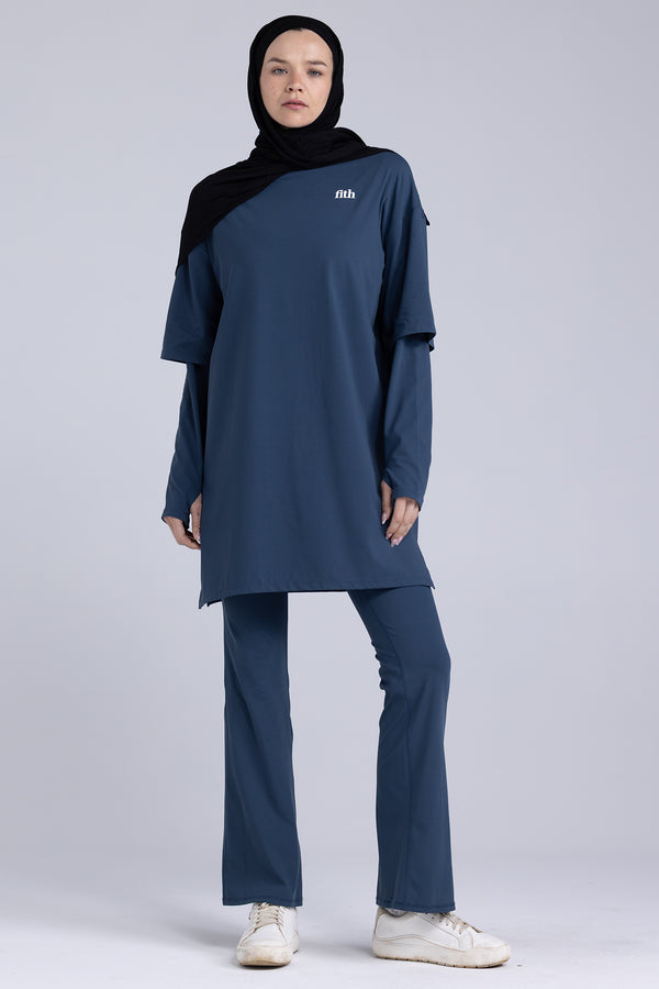 PWR Oversized Active Tee (Navy)