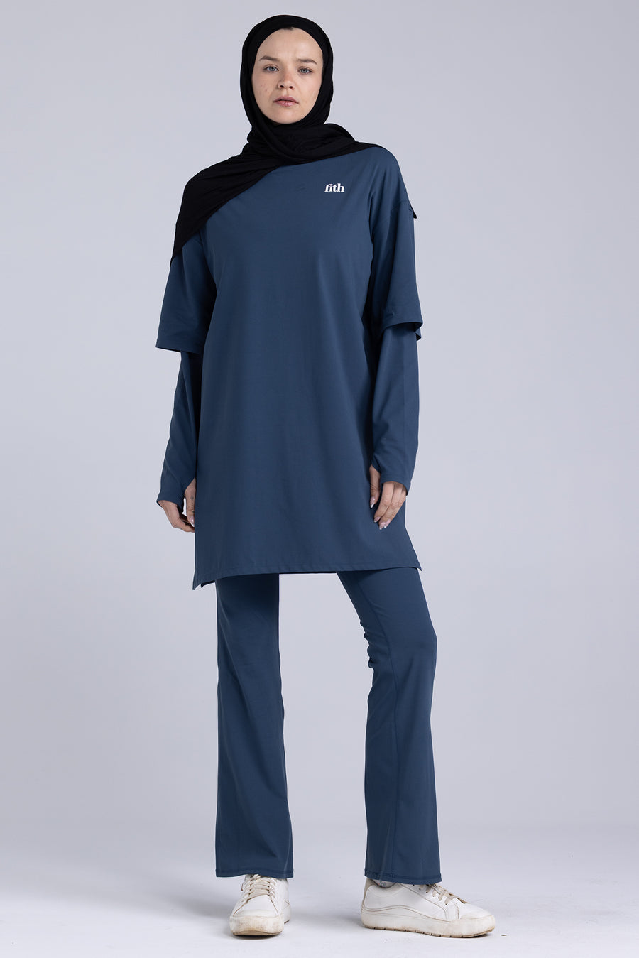 PWR Oversized Active Tee (Navy)