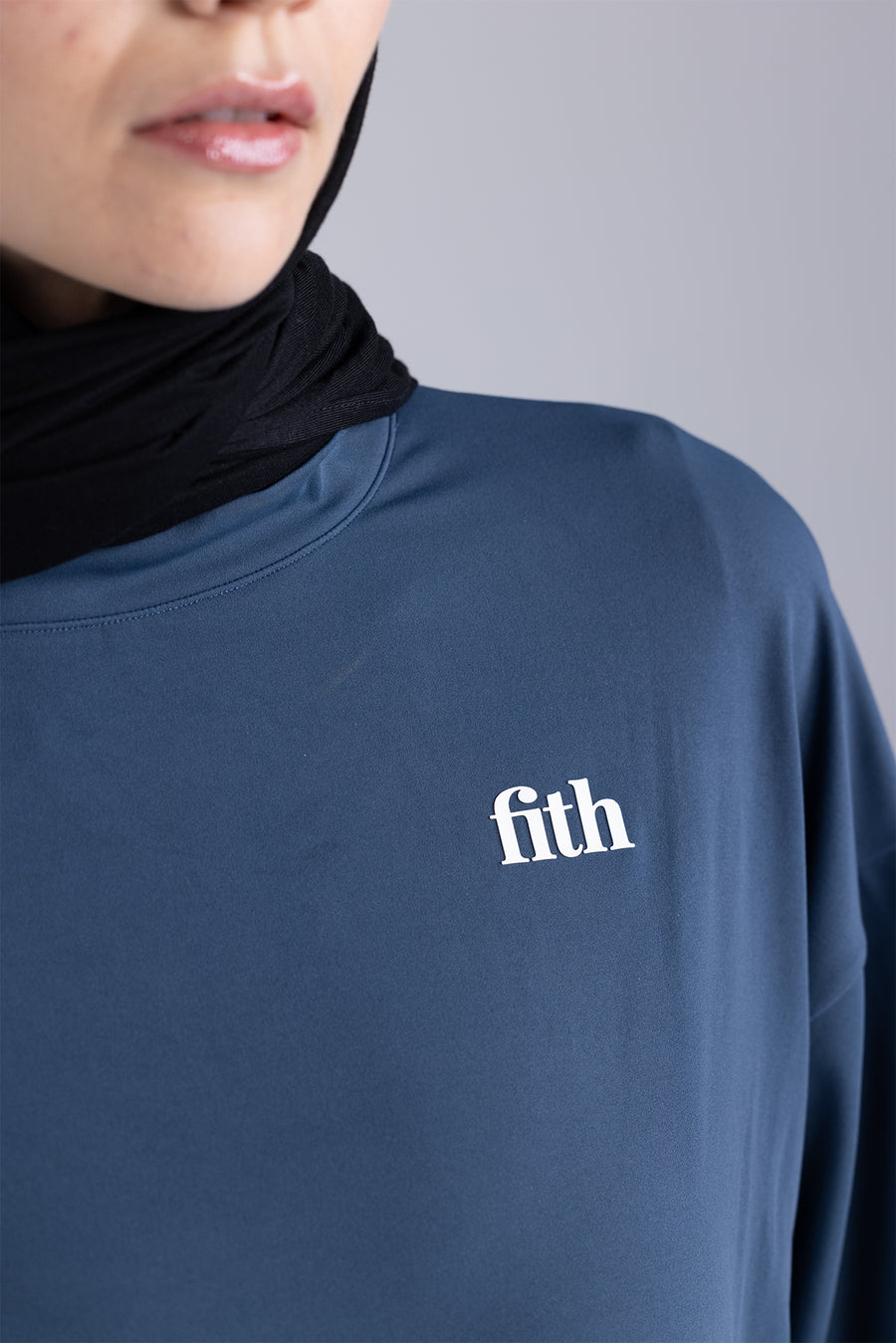 PWR Oversized Active Tee (Navy)