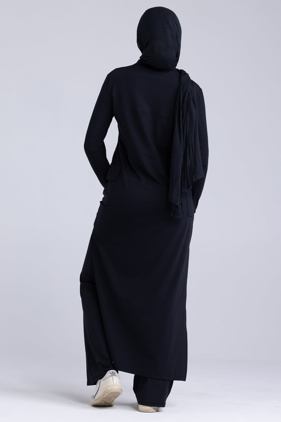 ACTV Abaya  - Modest Workout Abaya (Black)