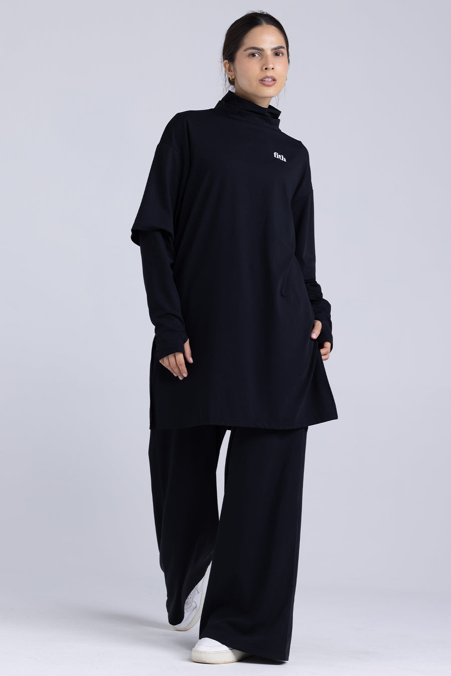 PWR Oversized Active Tee (Black)