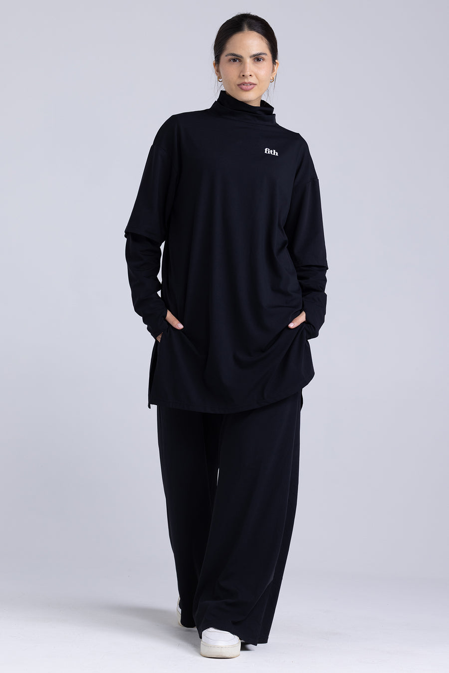 PWR Oversized Active Tee (Black)