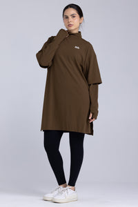 PWR Oversized Active Tee (Brown)
