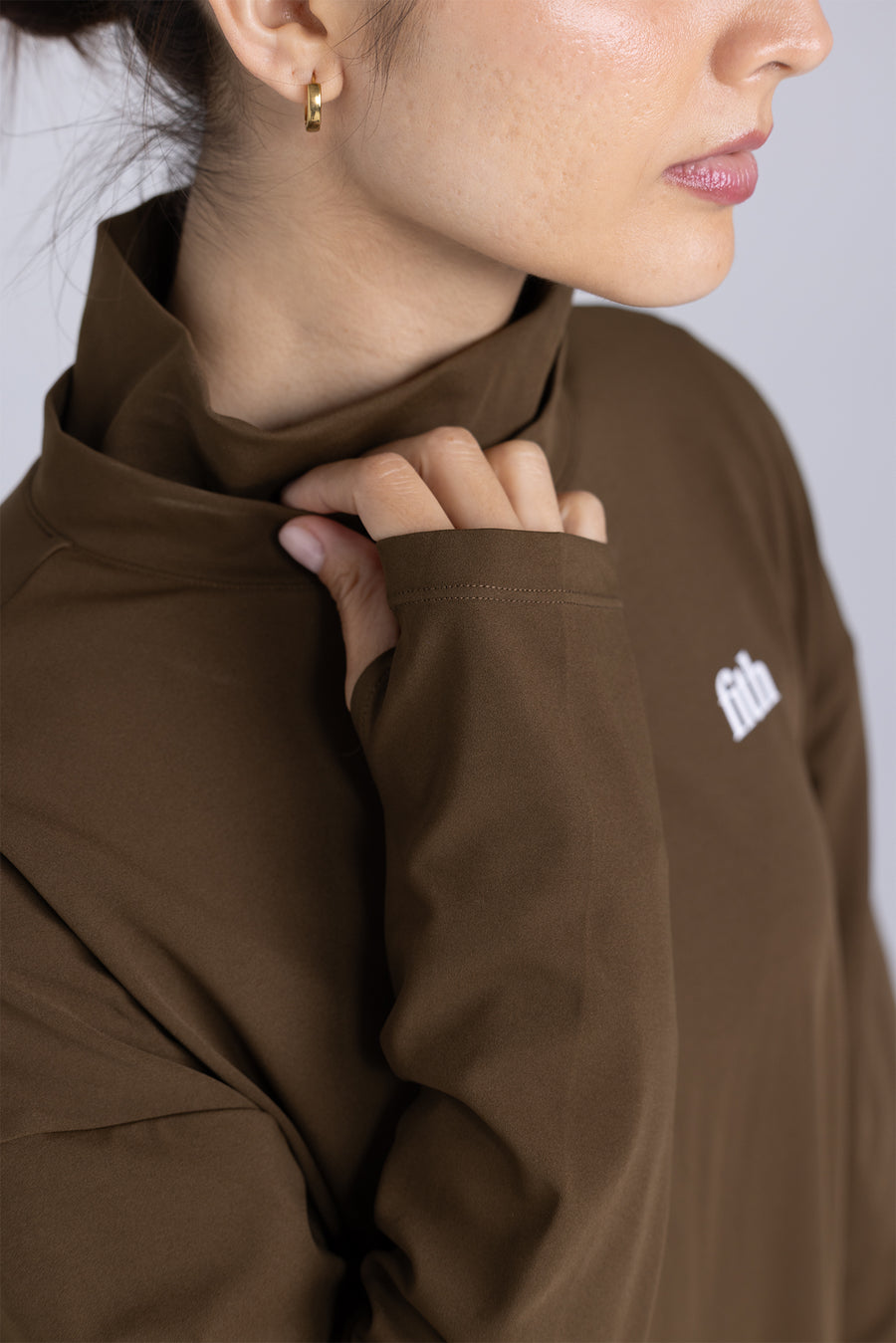 PWR Oversized Active Tee (Brown)