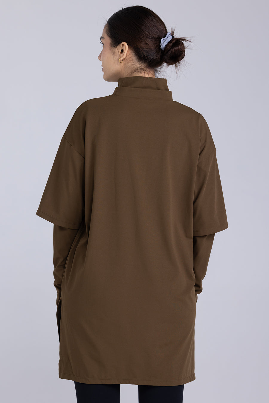 PWR Oversized Active Tee (Brown)