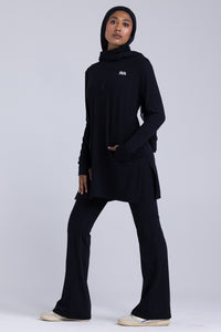 Soft Flare Leggings (Black)