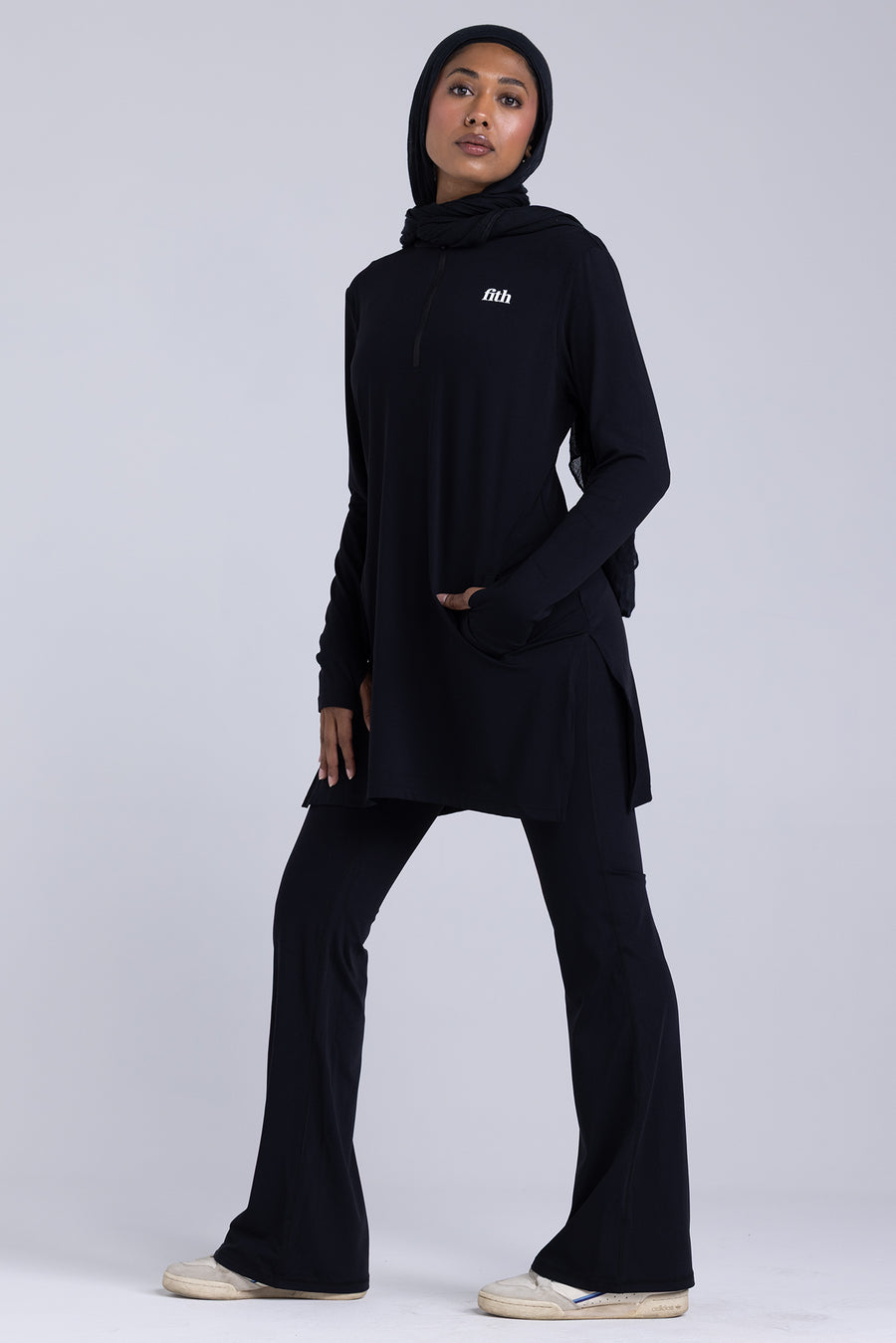 Soft Flare Leggings (Black)
