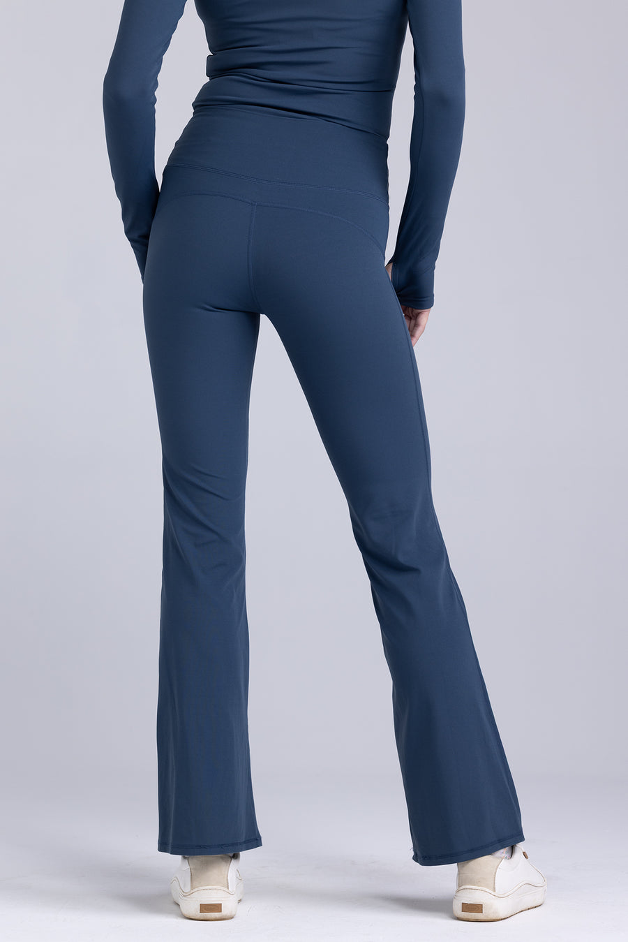 Soft Flare Leggings (Navy)