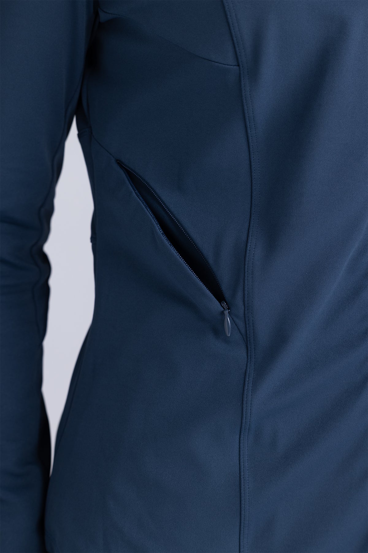 FLX Zipped Jacket - Premium Coverage (Navy)
