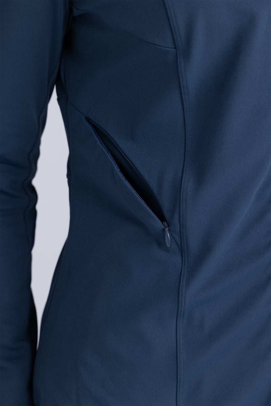 FLX Zipped Jacket - Premium Coverage (Navy)