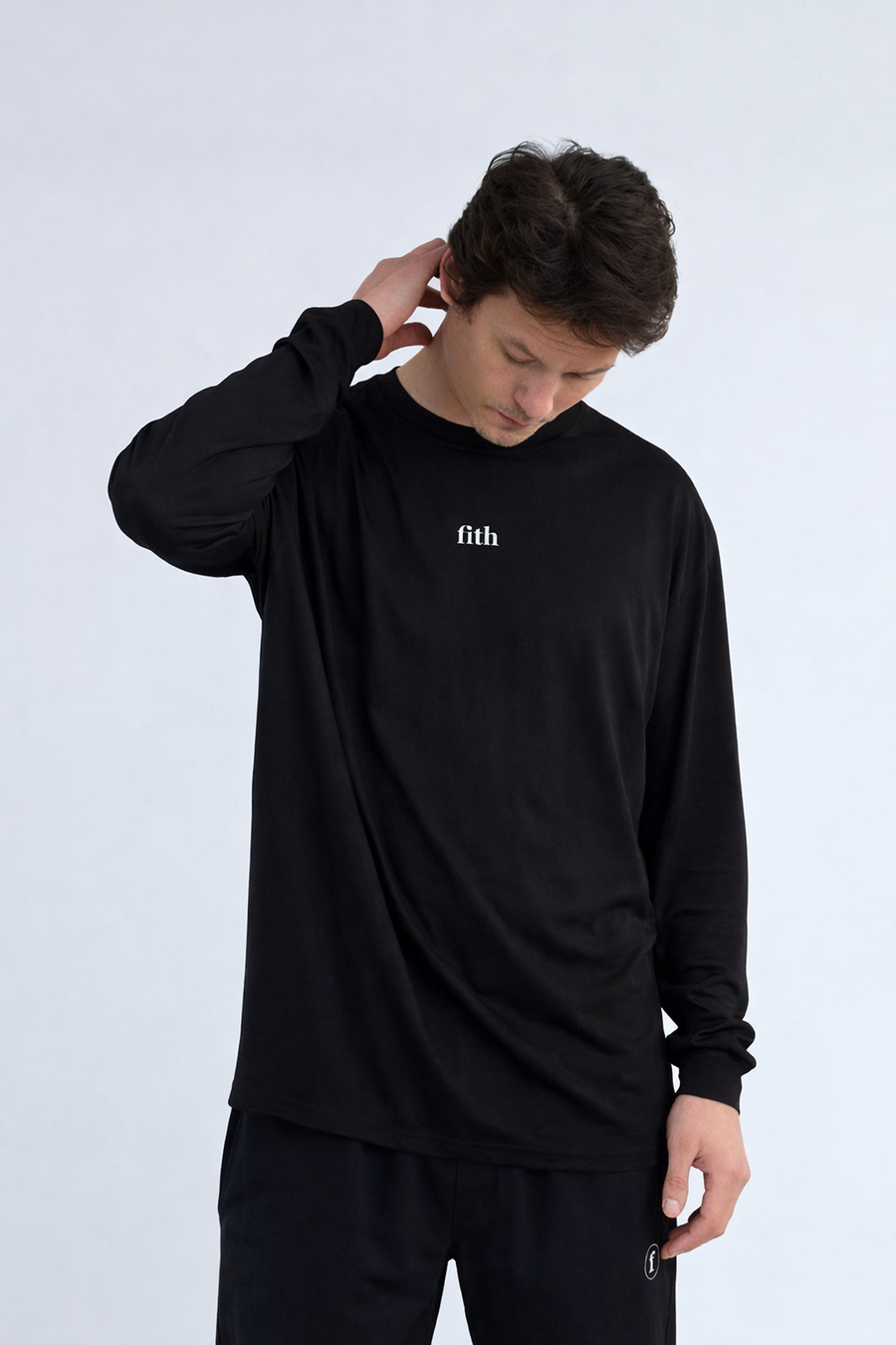 Oversized Long Sleeve (Black)
