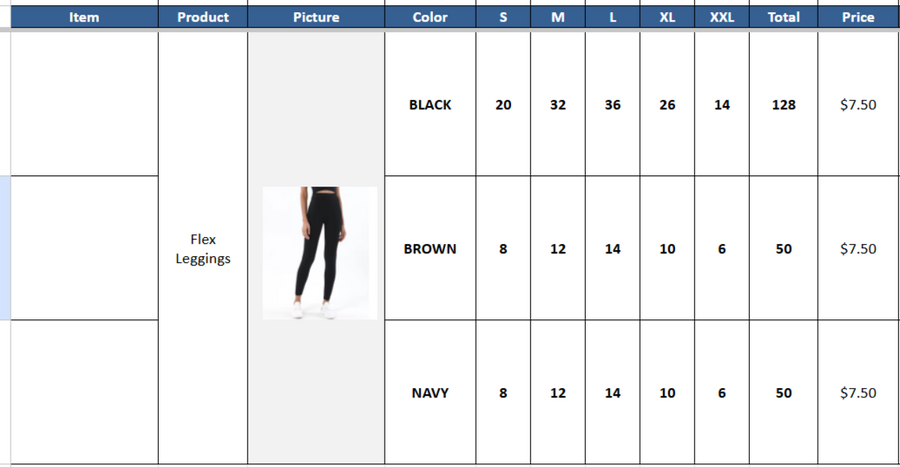 Size Chart 2