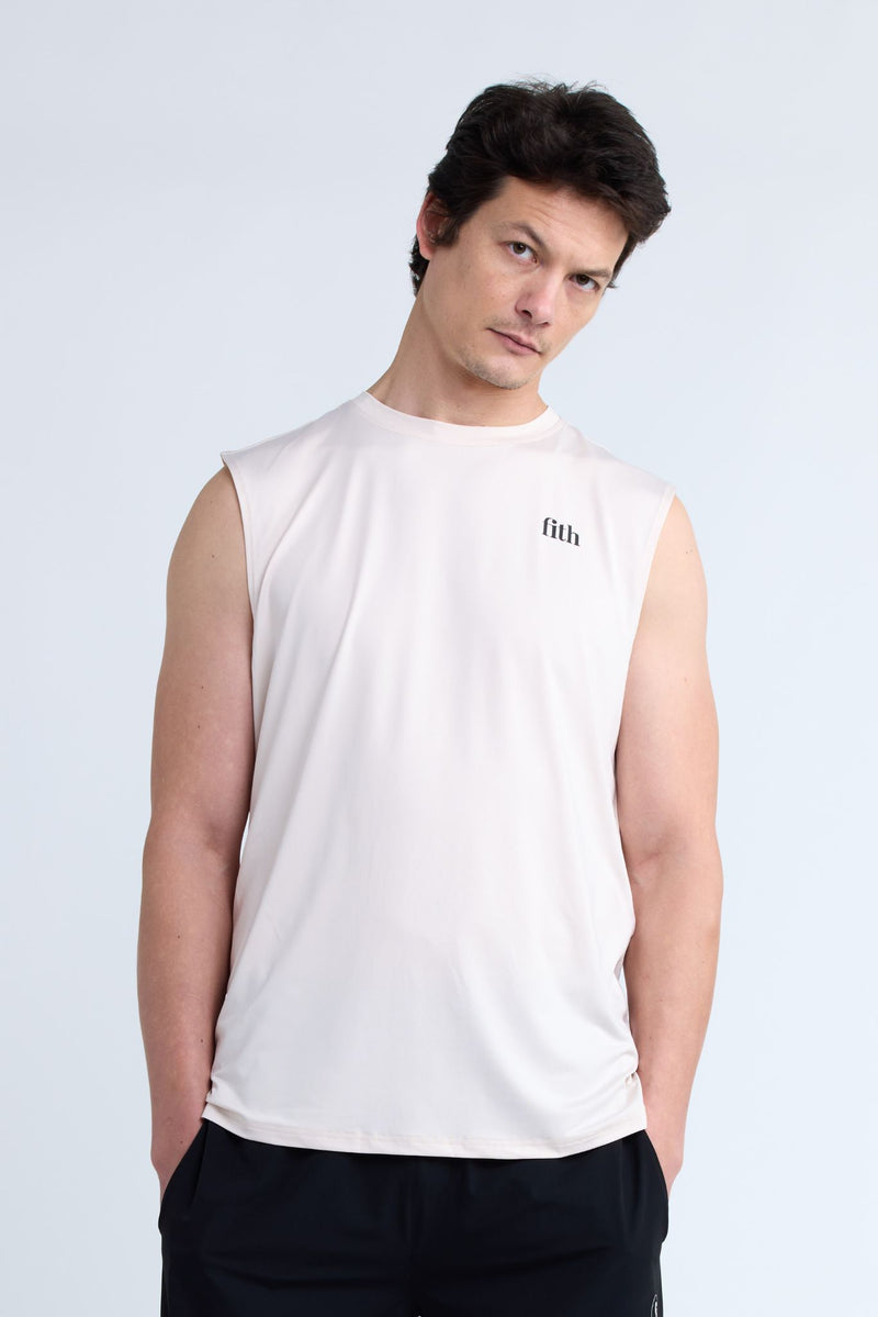 Muslim Run Club Tank (Cream)