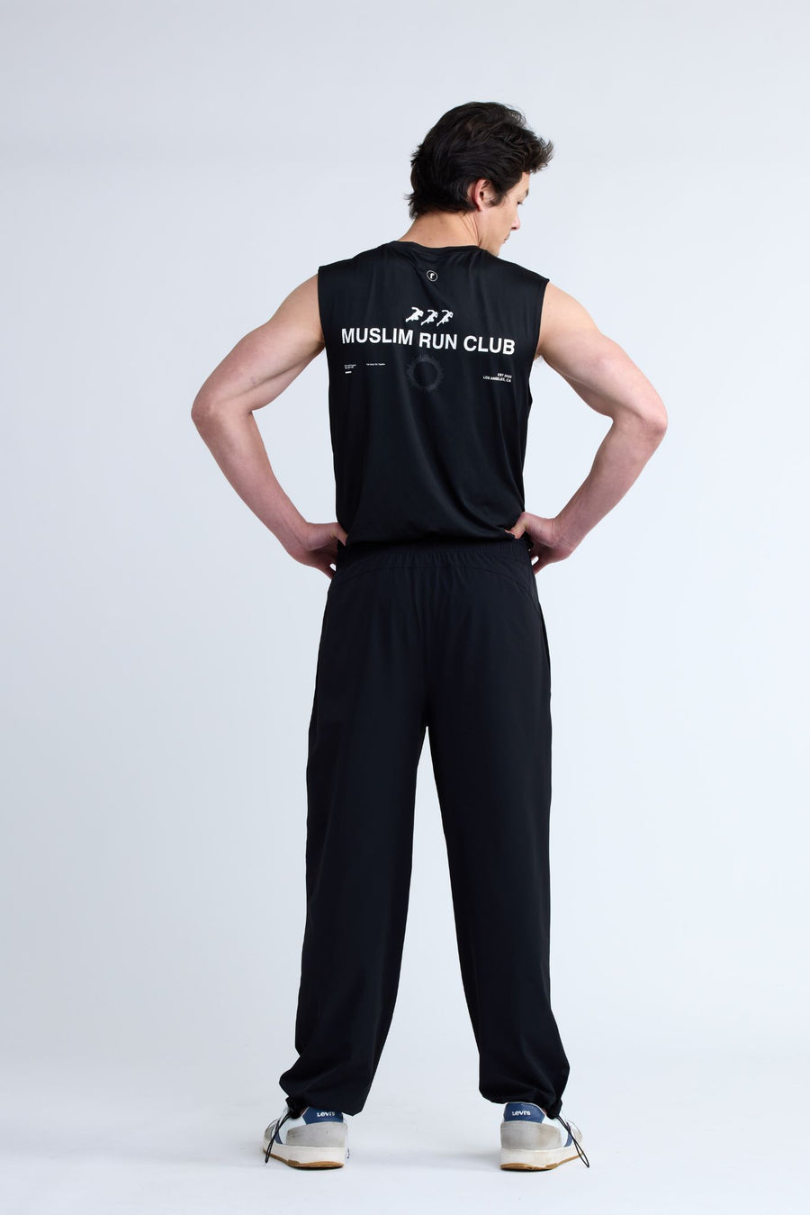 Muslim Run Club Tank (Black)
