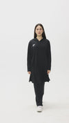 EASE - Oversized Hooded Long Sleeve Top