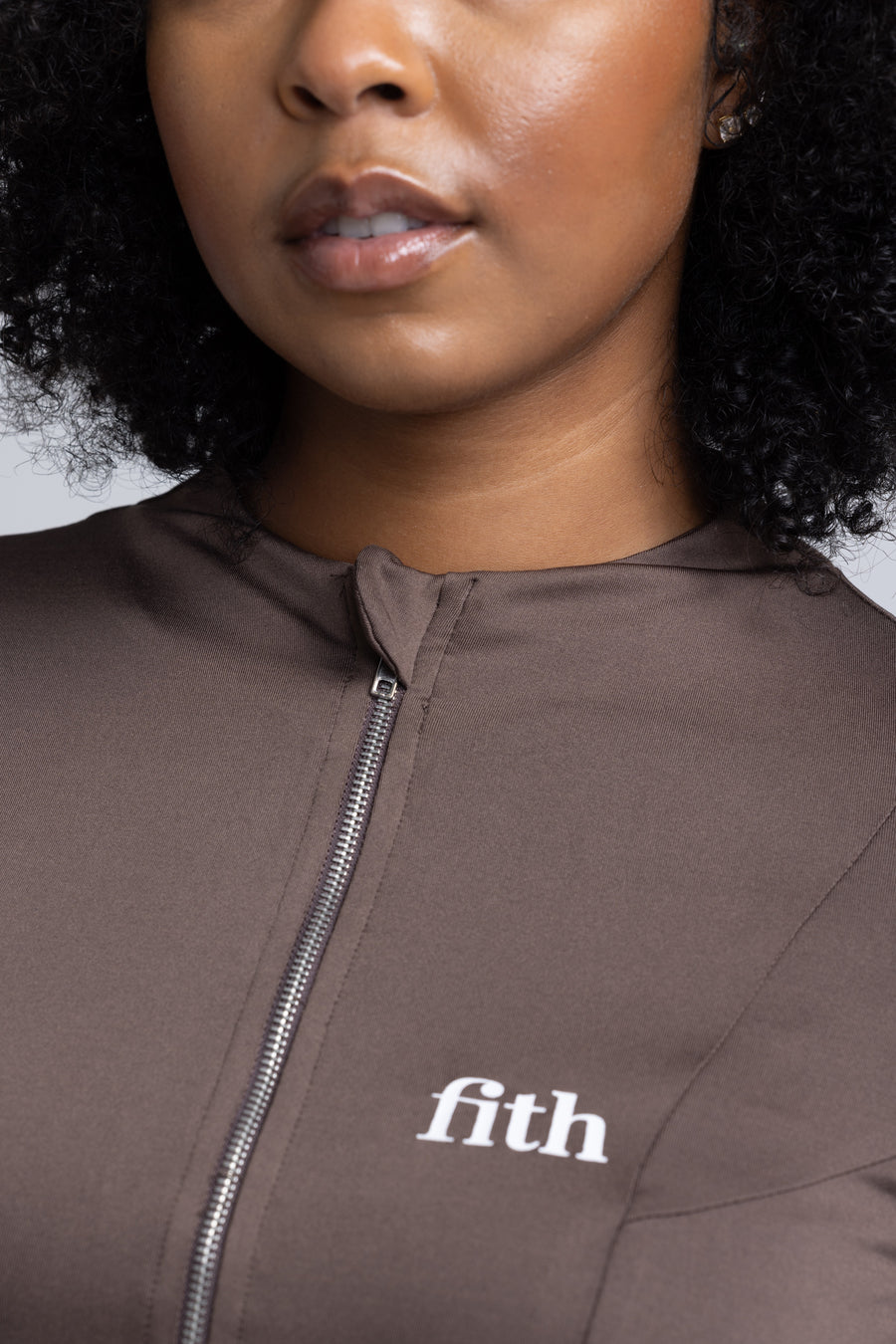 PWR Active Zip-Top (Chocolate)