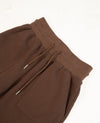 Brown High-Rise Relaxed Jogger Pants - REST DAY CAPSULE