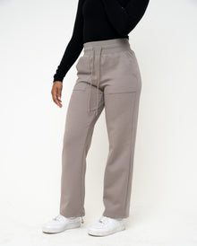  Grey High-Rise Relaxed Jogger Pants - REST DAY CAPSULE