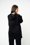 Black Relaxed Hoodie - REST DAY CAPSULE