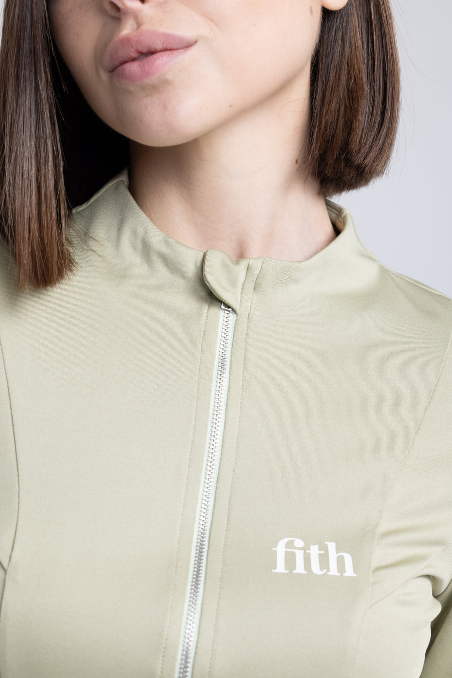 PWR Active Zip-Top (Matcha)