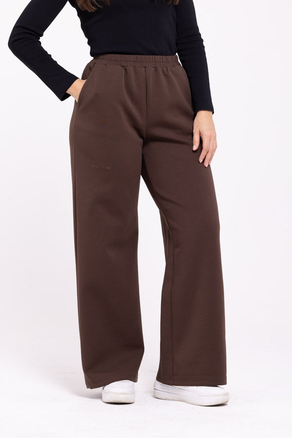 Cotton Relaxed Bottoms - Athleisure
