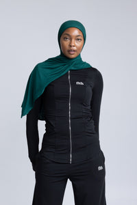 PWR Active Zip-Top (Black)