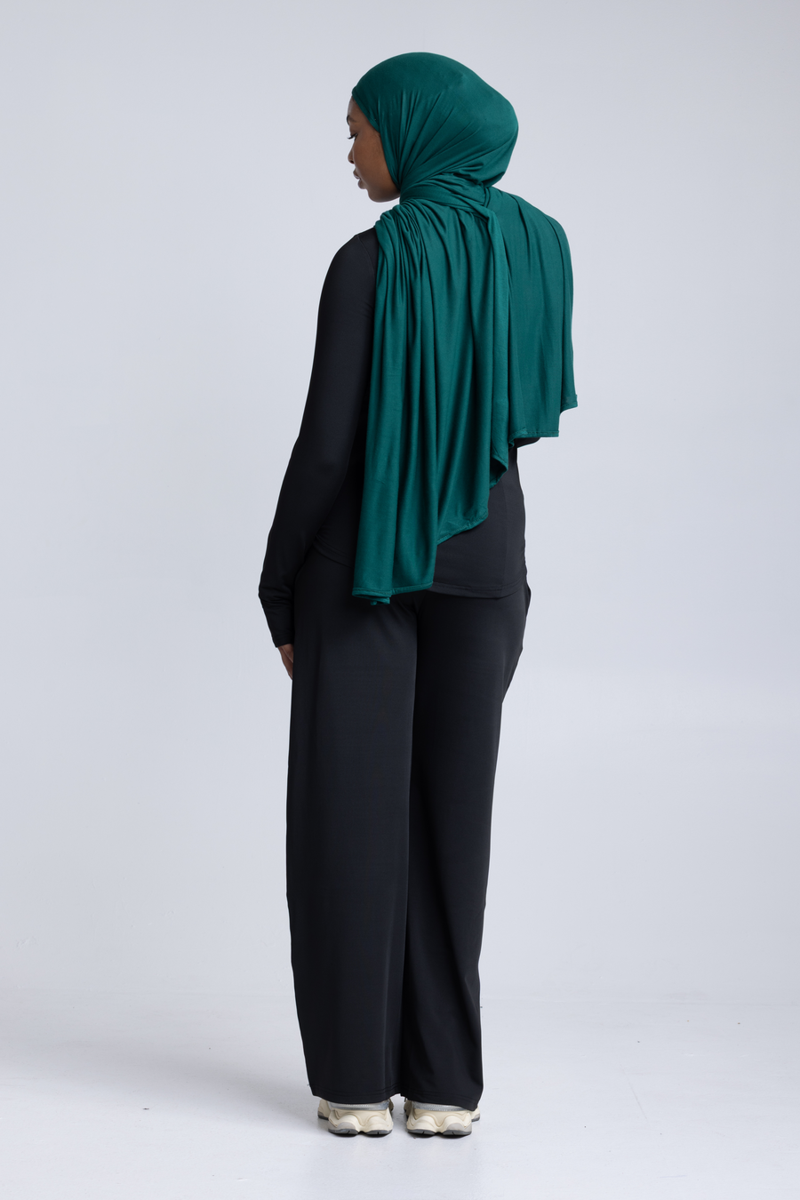 Non-Slip Workout Hijab (Forest Green)