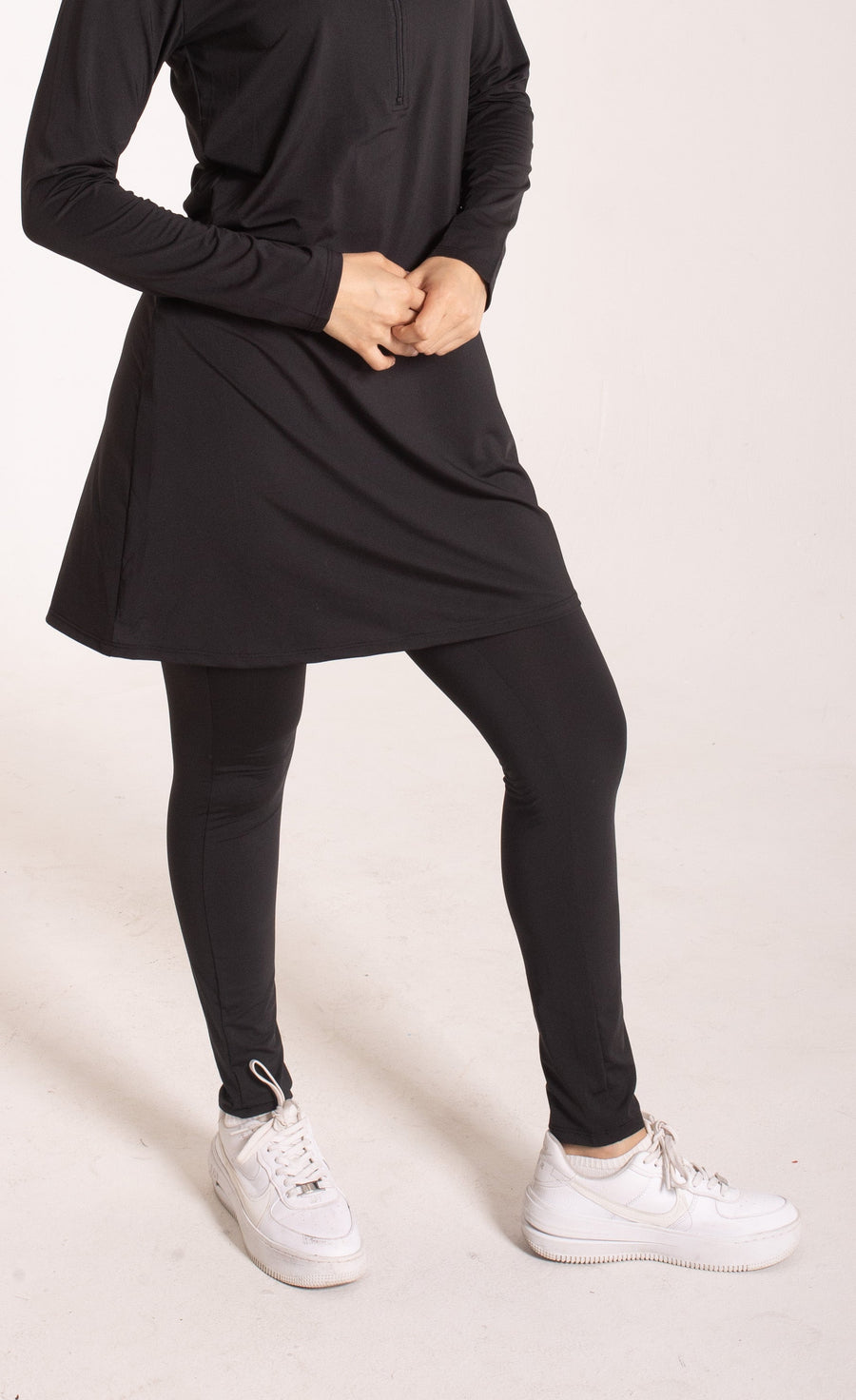 QAMAR - Modest Swim Bottom (Black)