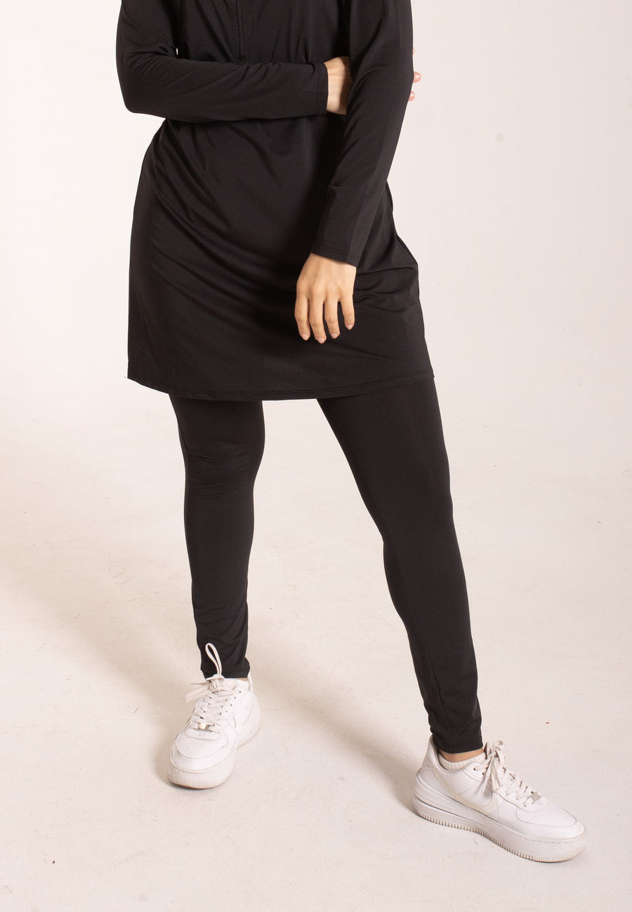 QAMAR - Modest Swim Bottom (Black)