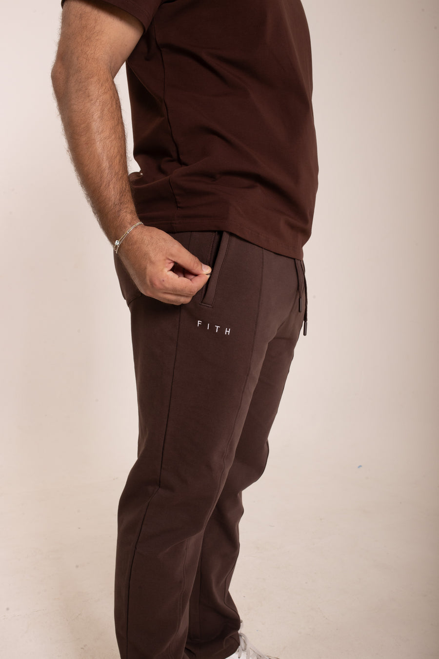 LION HEARTED - Workout Bottoms (Brown)