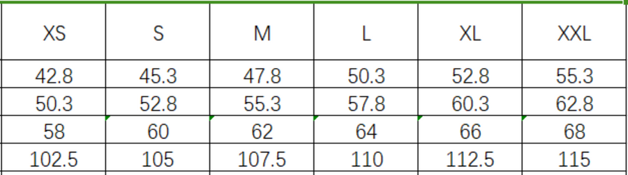 Size Chart 3