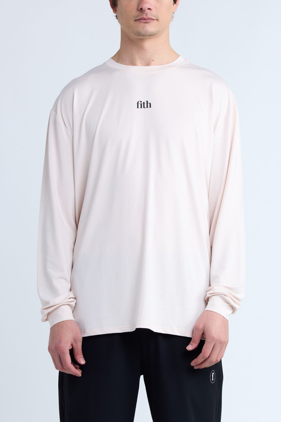 Oversized Long Sleeve (Cream)