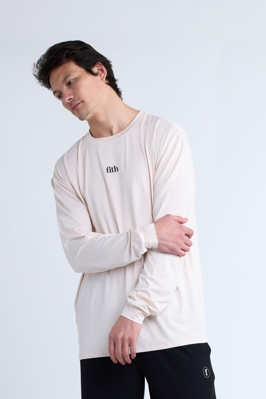 Oversized Long Sleeve (Cream)