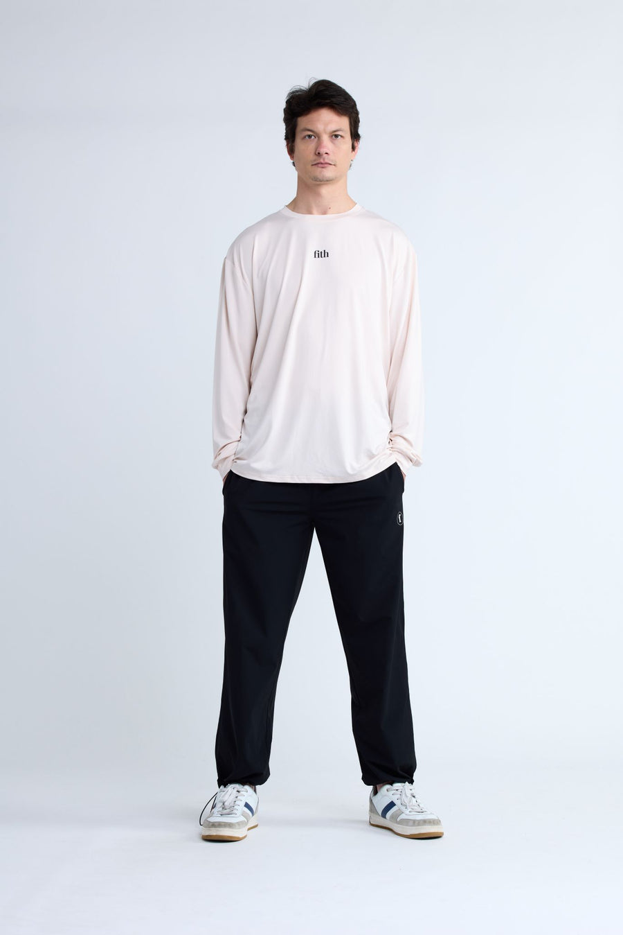 Oversized Long Sleeve (Cream)