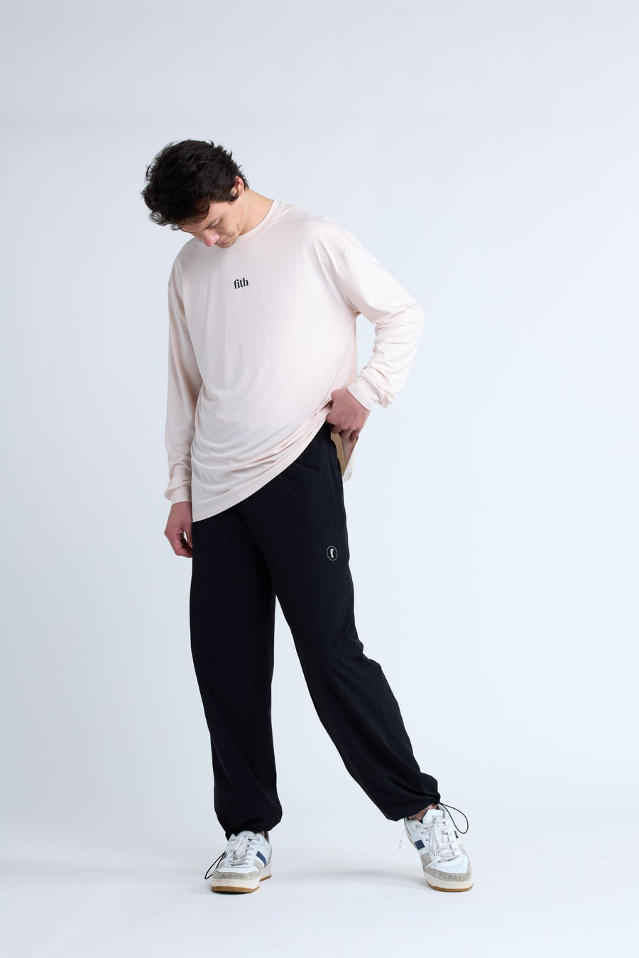 Oversized Long Sleeve (Cream)